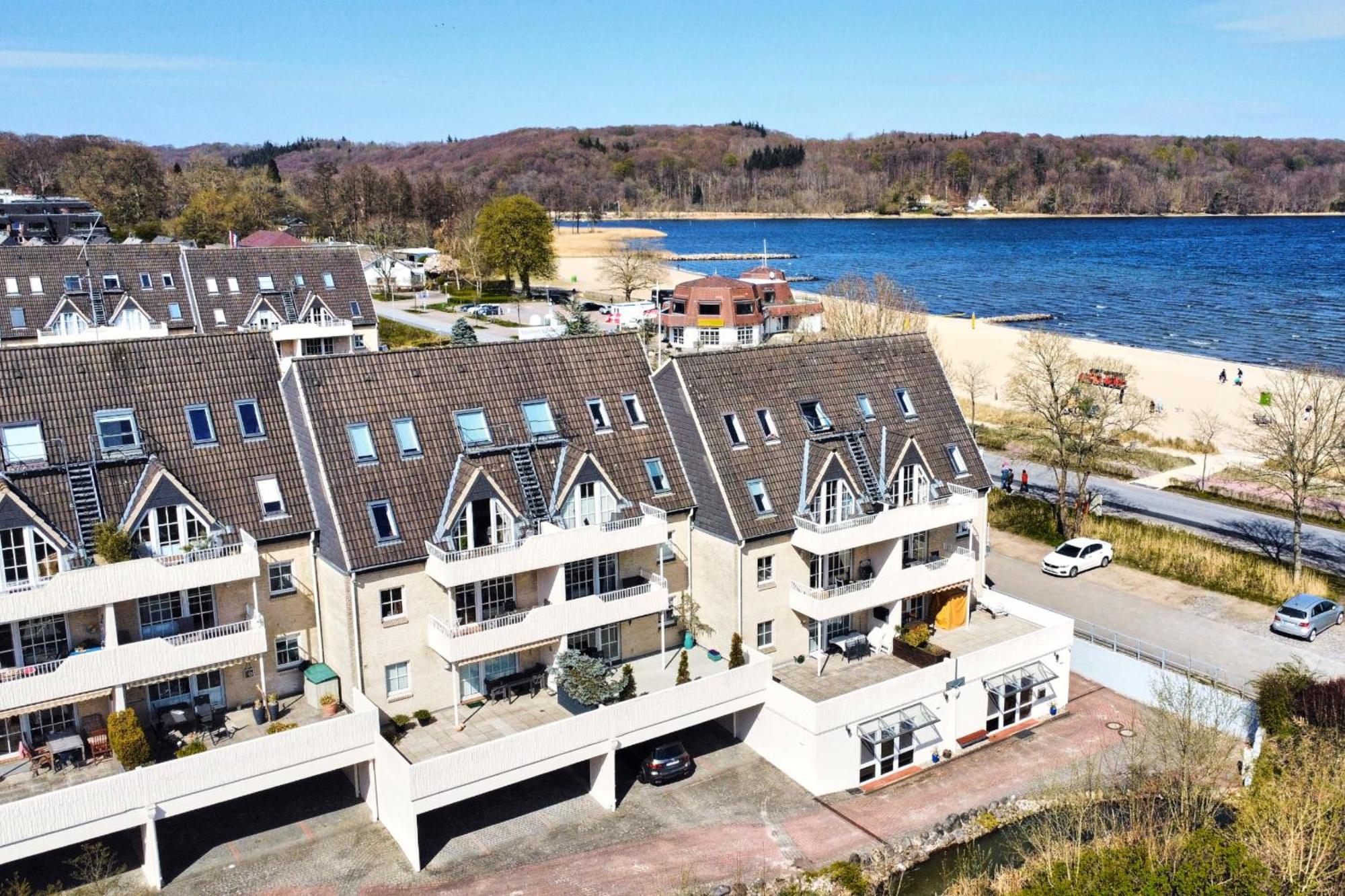 Smile, Wunderschoene Wohnung Direkt Am Strand Harrislee Exterior photo